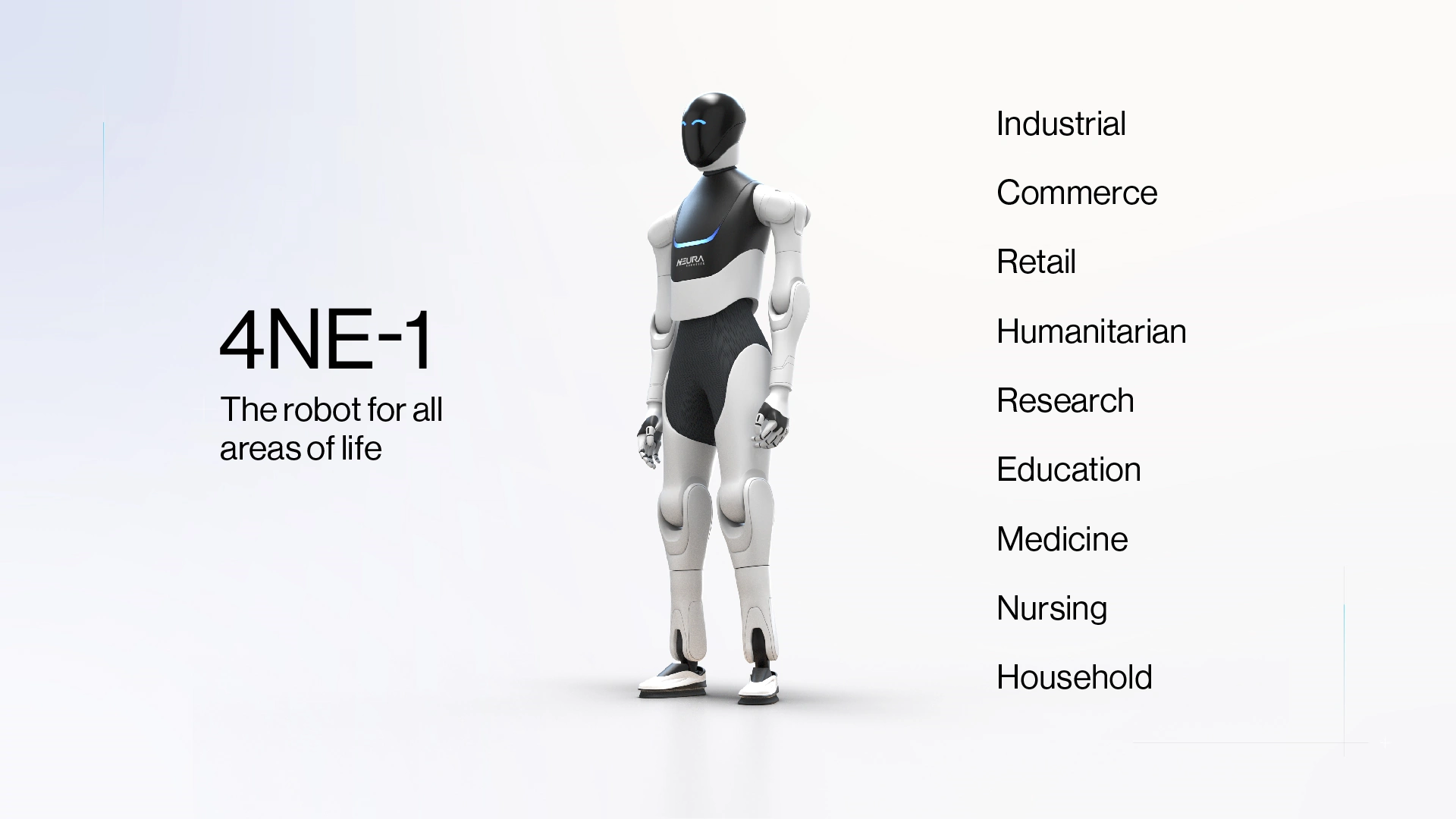 4NE-1, der Roboter für alle Bereiche des Lebens.
